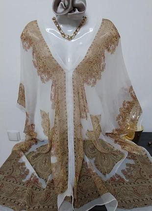 Накидка афродити кімоно парео шовк пог 100 one size