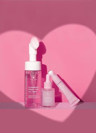 Набір для обличчя 5в1 (для сухої та комбі типів шкіри) powerful 25+ nani beauty (3одиниці)