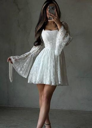 Сукня гепюр