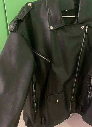 Куртка з еко шкіри