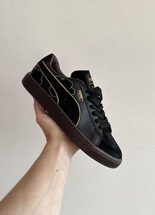 Кроссовки мужские и женские puma x one peace suede blackbeard athletic shoe
