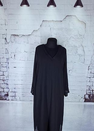 Стильна сукня міді батал бохо