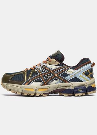 Мужские кроссовки asics gel kahana 8 beige/blue