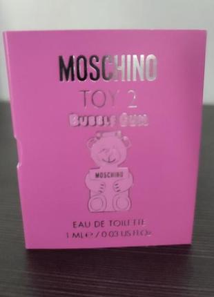 Пробники moschino 2