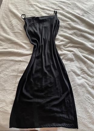 Сукня атласна, вечірня сукня