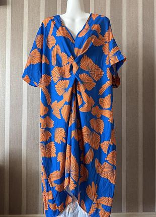 Міді сукня в абстрактний принт italy