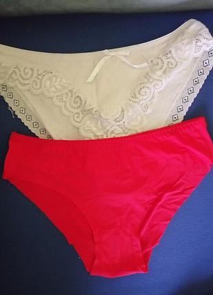 Комплект из 2-х женский трусиков 2хл,50-52 размер