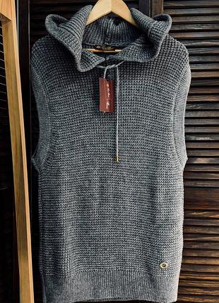 Жилет с кашемирy,шерсти