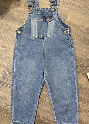 Комбінезон джинсовий zara
