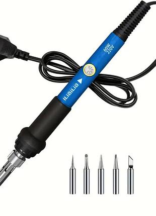 Паяльник 60w с набором жало
