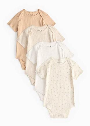 Боді tu з коротким рукавом в рубчик на 24-36 місяців