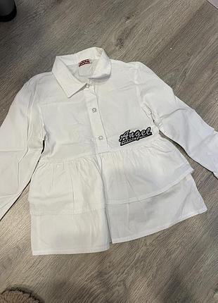 Рубашка с воланами