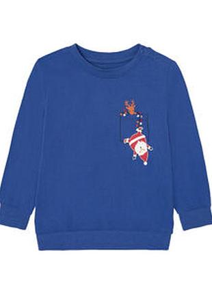 Реглан на хлопчика новорічний lupilu р.86-92 (1-2 роки)