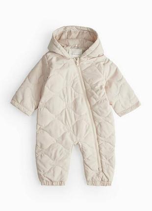 Демісезонний стьобаний комбінезон на 6-9, 9-12 місяців