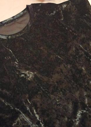 Футболка велюрова
