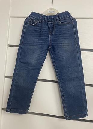 Dunnes джинси тринитка 4-5 років на резинці осінь