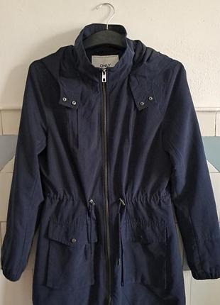 Only парка/курточка жіноча з капюшоном і кишенями