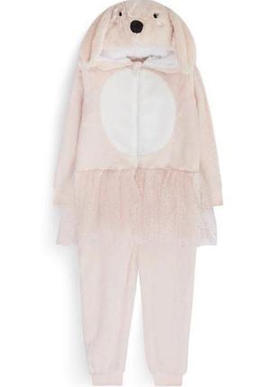 Заяц зайчиха кролик крольчиха заєць зайчик кігурумі сліп піжама