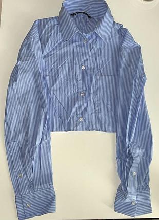 Вкорочена сорочка з відкритою спиною