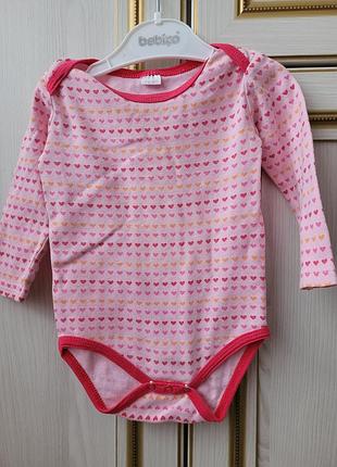 Бодік для дівинки 74/80 ромір.