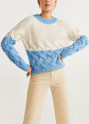 Вязаный свитер mango