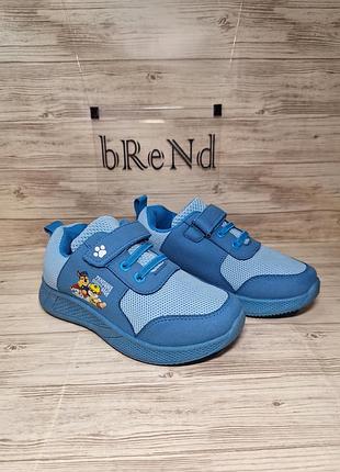 Классные новые детские кроссовки paw patrol щенячий патруль