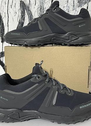 Mammut ultimate pro low gtx women, 2020 рік, gore-tex, трекінгові кросівки,  жіночі оригінал, чорні, закриті, outdoor