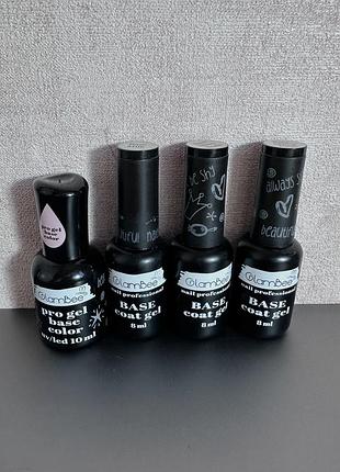 Камуфлювальні бази для манікюру від glambee