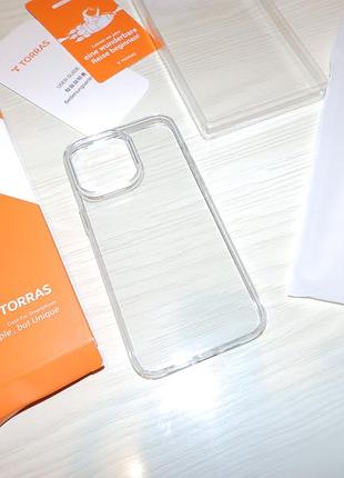 Чехол torras clear case for apple iphone 15 pro max 6.7 2023