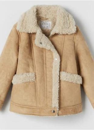 Дубленка для девочки