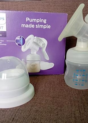 Ручной молокоотсос philips
