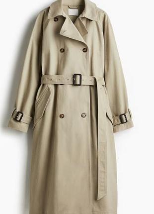 Тренч плащ h&amp;m 100% бавовна