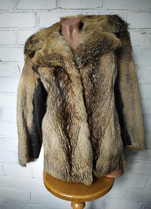 Шуба натуральна/вовк/petite