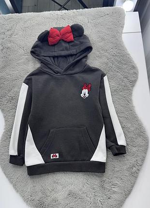 Худі світшот мінні маус для дівчинки 2-3 роки 98 см