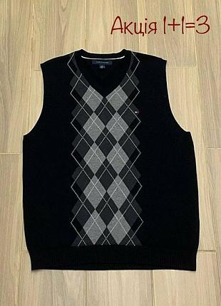 Tommy hilfiger жилетка под рубашку безрукавка
