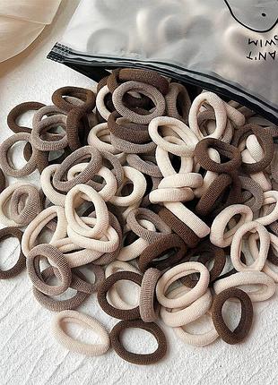 Набор резинок для волос 100 шт