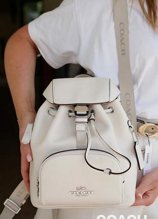 Шкіряний рюкзак coach