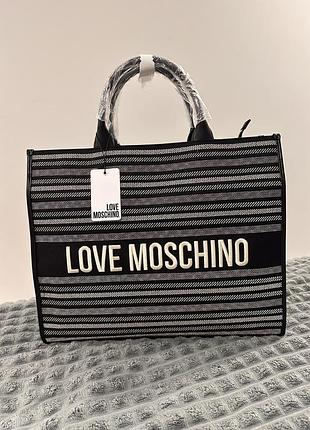 Сумка преміум якості love moschino