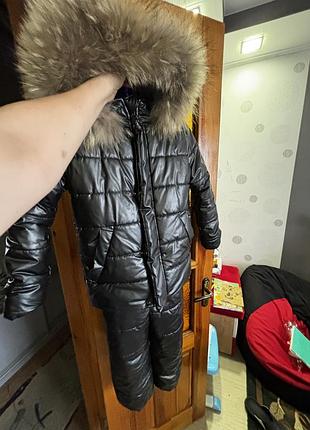 Зимовий комбінезон 116-122 б/в