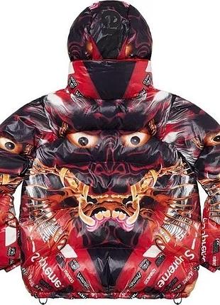 Куртка supreme reversible featherweight down puffer jacket s-xl