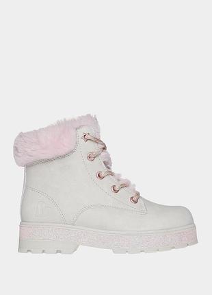 Ботинки черевики зимові на дівчинку skechers оригінал