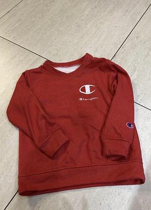 Кофта свитшот champion спортивная бренд классная