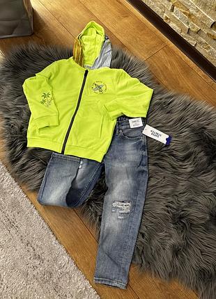 Кофта+джинси - 5-6 років