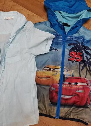 Ветровка тачки, маквин. рубашка