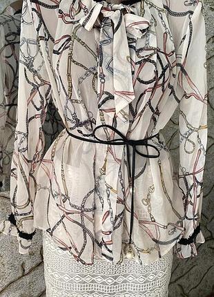 Блузка блуза zara шифон