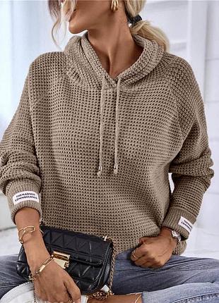 Женский свитер толстовка