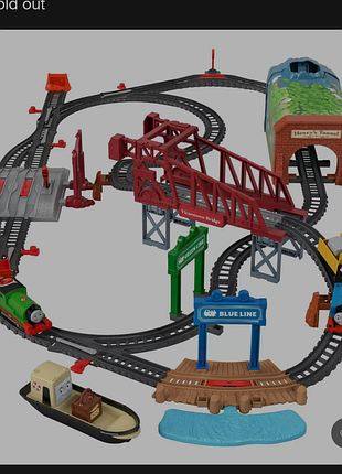 Моторизированная железная дорога fisher price tomas &amp; friend, кран