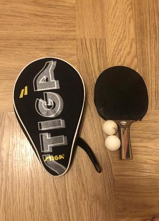 Набор для настольного тенниса ракетка с чехлом donic