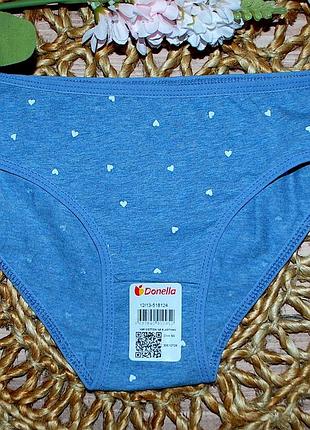 Подростковые трусики 12-13 донела donella сердечки