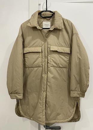 Жіноча бежева куртка xs